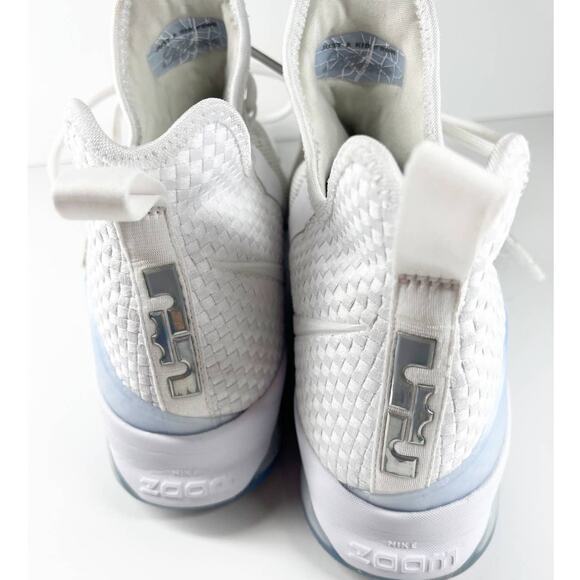 Nike Lebron XIV 14 Zoom TS Time to Shine White 860631-900 Size 10 - Picture 7 of 12